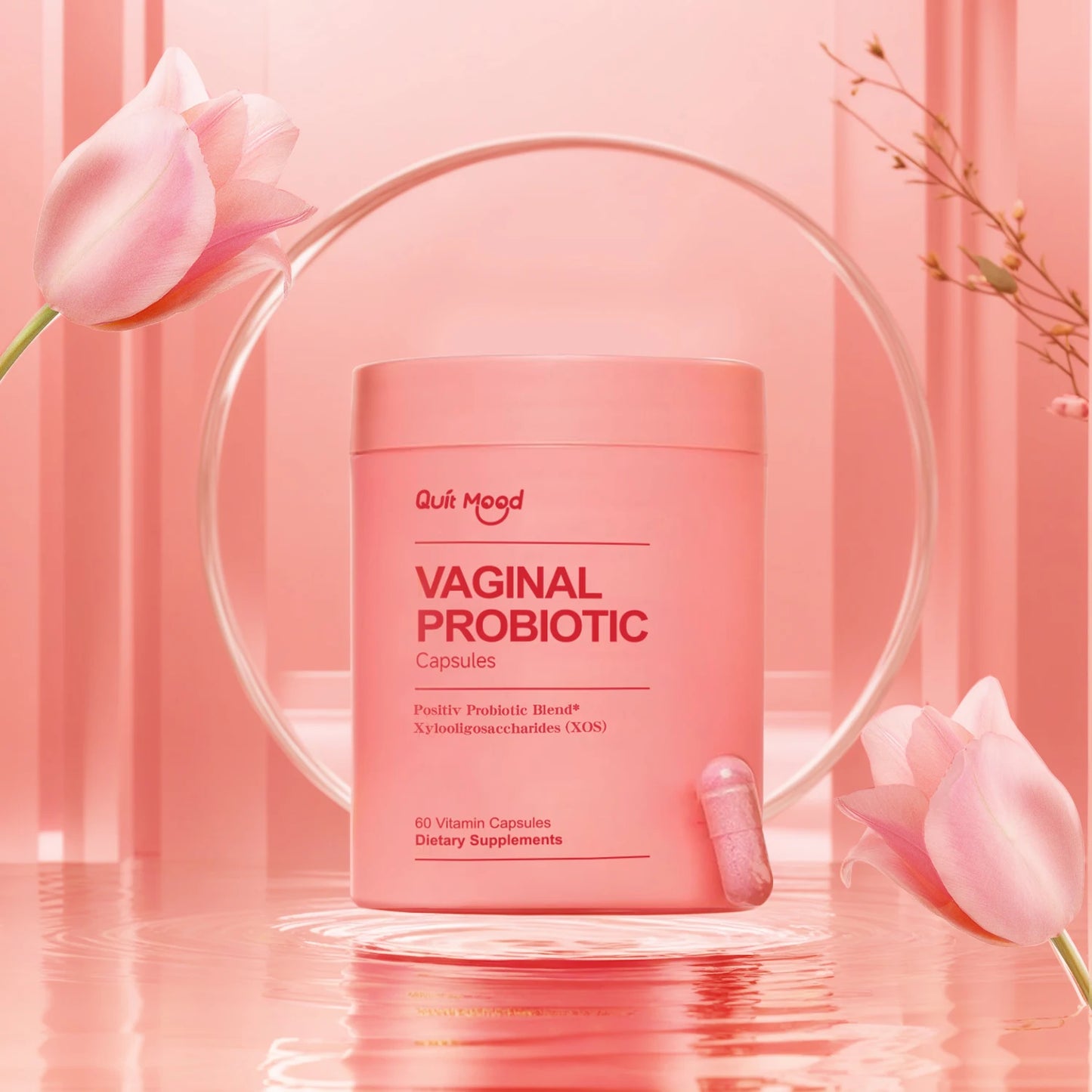 Quit mood Probiotics for Women - PH Balance & Health Supplement