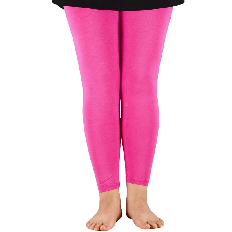 AZUE Casual Women Leggings Workout Bamboo Fiber High Elastic Leggings Ladies Plus Size 7XL Legging Pants Fitness Slim Legging