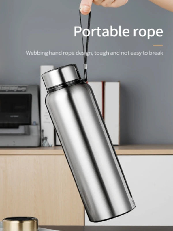 1L Thermal Water Bottle - Keep Cold and Hot Water Bottle Thermos for Water Tea Coffee Vacuum Flasks Stainless Steel Thermos Bottle