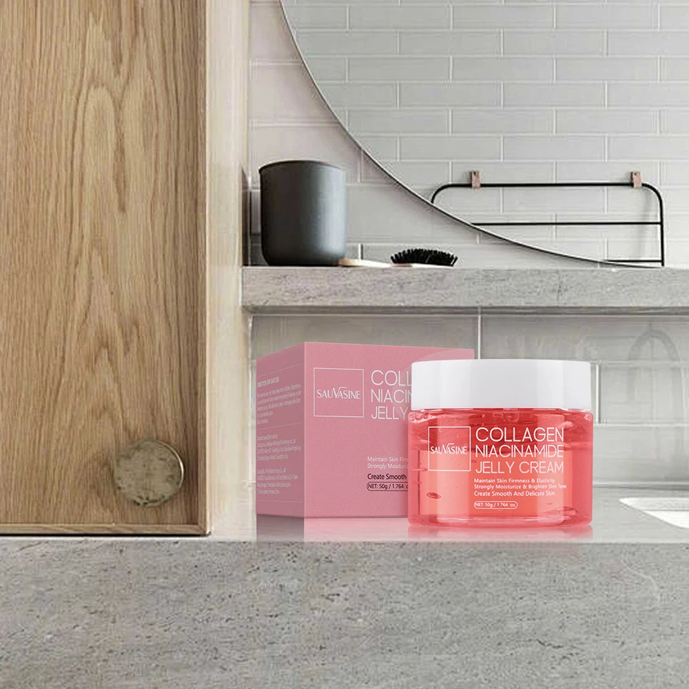 24h Glow & Lifted Collagen Jelly Cream | Niacinamide & Hydrolyzed Collagen | Skin Barrier & Moisturization