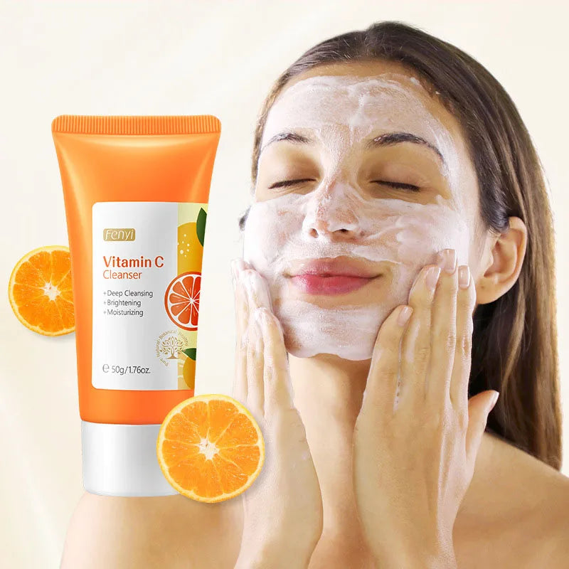 Vitamin C Facial Cleanser - Skin Deep Cleansing & Moisturizing