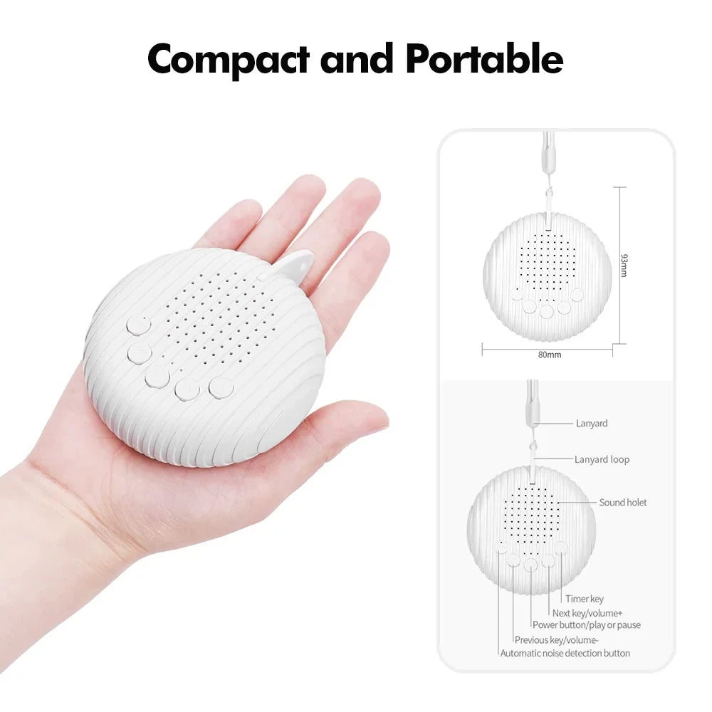 White Noise Sound Machine for Babies - Portable and Soothing
