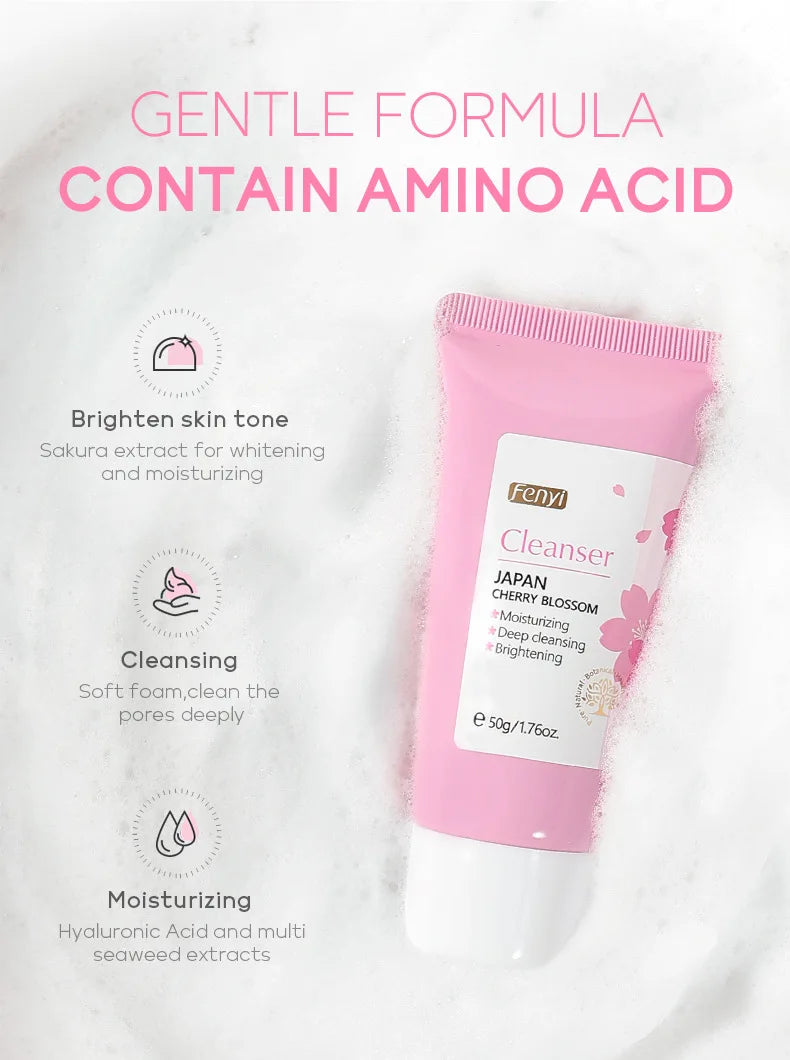 Vitamin C Facial Cleanser - Skin Deep Cleansing & Moisturizing