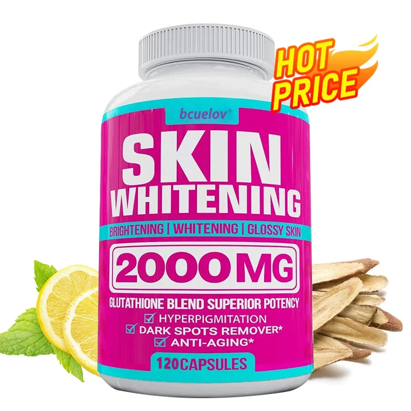 Glutathione Complex 2000mg - Master Antioxidant for Skin Brightening & Detox
