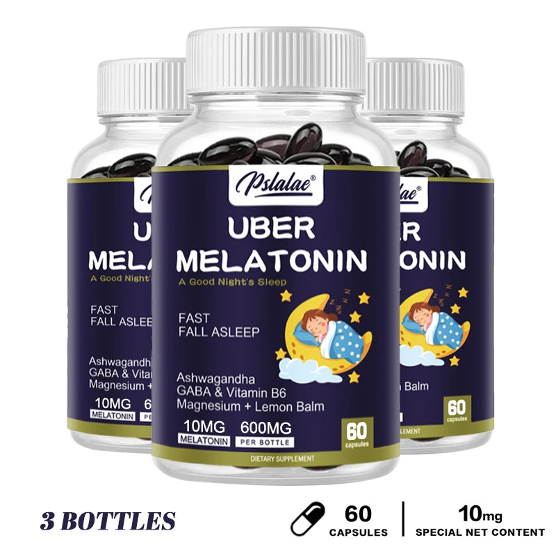 Melatonin Capsules - Natural Sleep Aid
