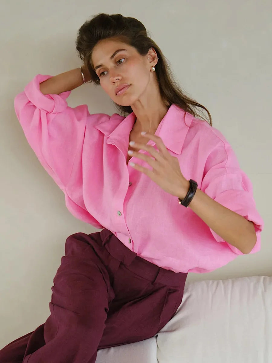 Comfortable Women's Cotton Casual Shirt