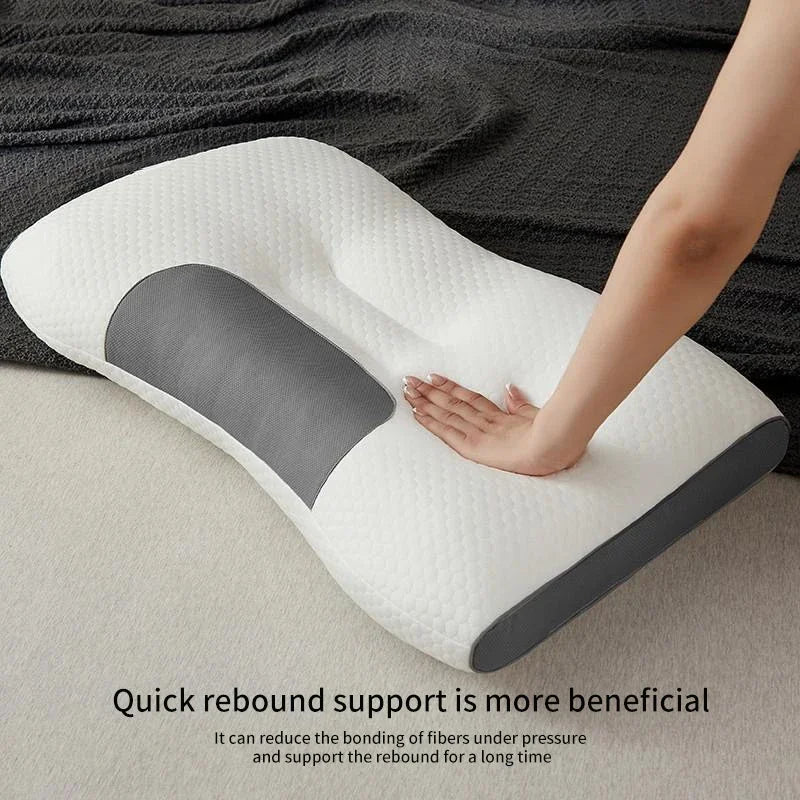 Neck Pillow Cervical Orthopedic - Medical-Grade Memory Foam Support