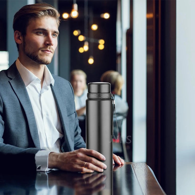 1L Thermal Water Bottle - Keep Cold and Hot Water Bottle Thermos for Water Tea Coffee Vacuum Flasks Stainless Steel Thermos Bottle