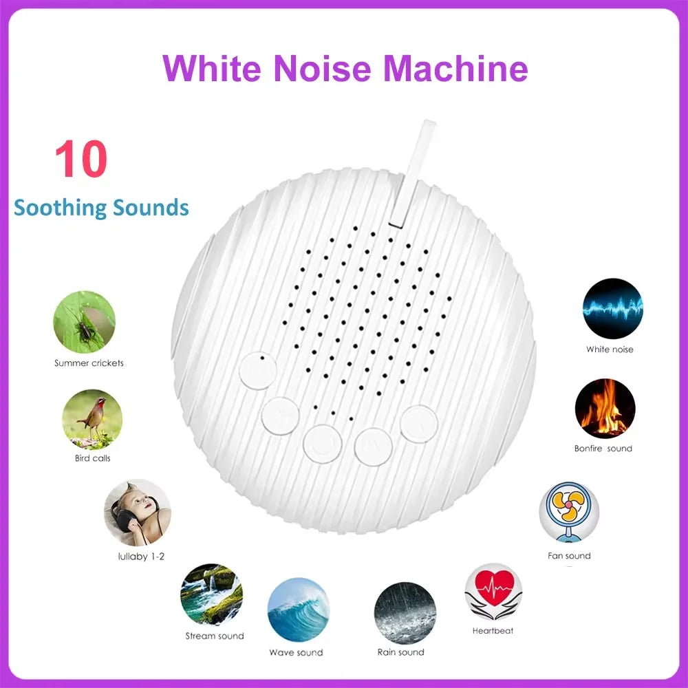 White Noise Sound Machine for Babies - Portable and Soothing