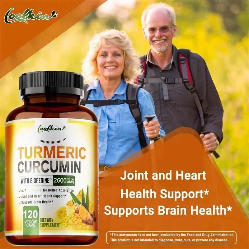 Turmeric Curcumin 2600mg with Bioperine - Maximum Absorption Joint Support
