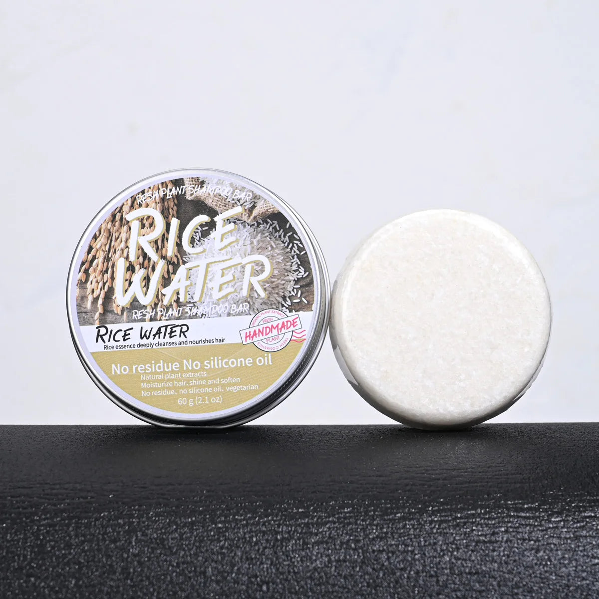 Solid Rice Water Wash Hair Soap - Nourishing and Refreshing