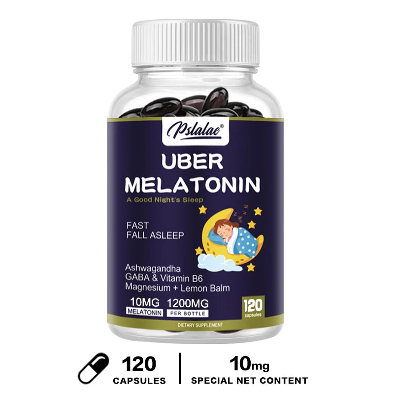 Melatonin Capsules - Natural Sleep Aid