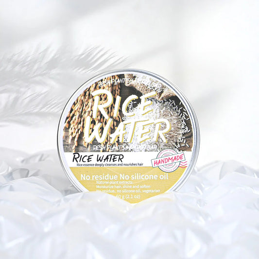 Solid Rice Water Wash Hair Soap - Nourishing and Refreshing