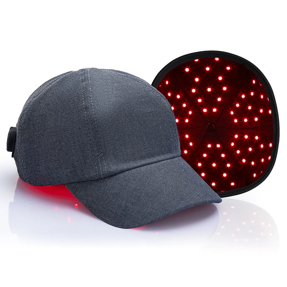 Infrared Red Light Therapy Hair Growth Cap - 660nm + 850nm LED Treatment