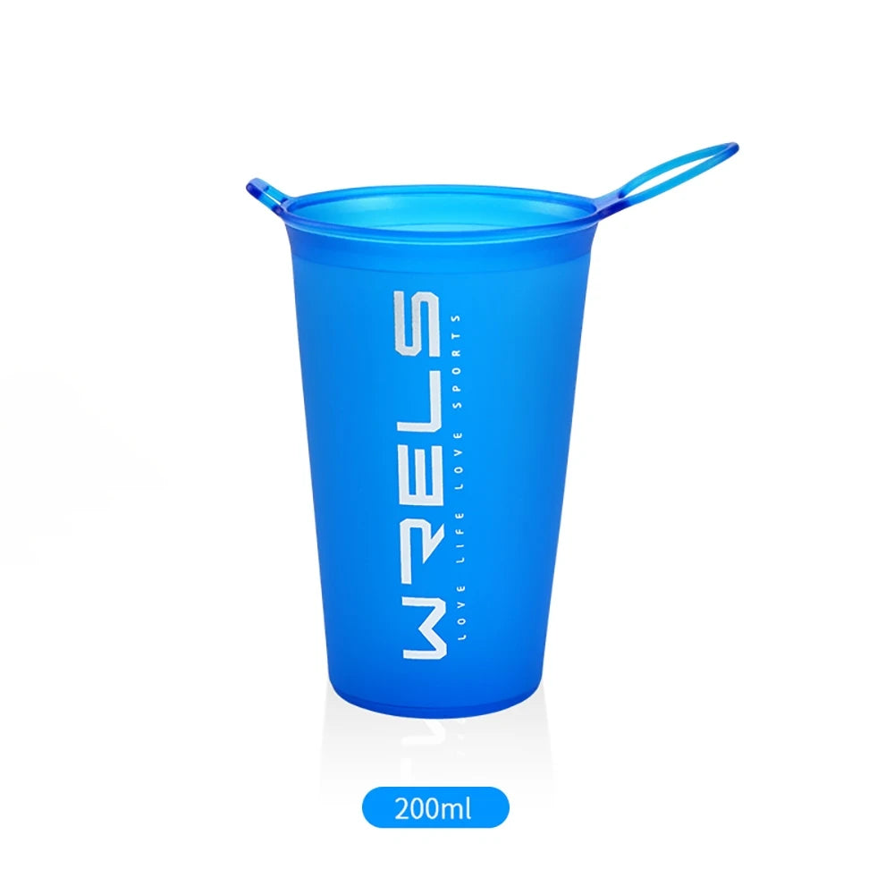 WRELS Folding Water Bottle | BPA-Free | Collapsible | Portable - Hydrate Anywhere
