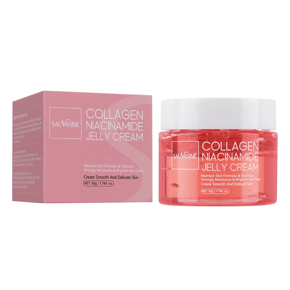 24h Glow & Lifted Collagen Jelly Cream | Niacinamide & Hydrolyzed Collagen | Skin Barrier & Moisturization