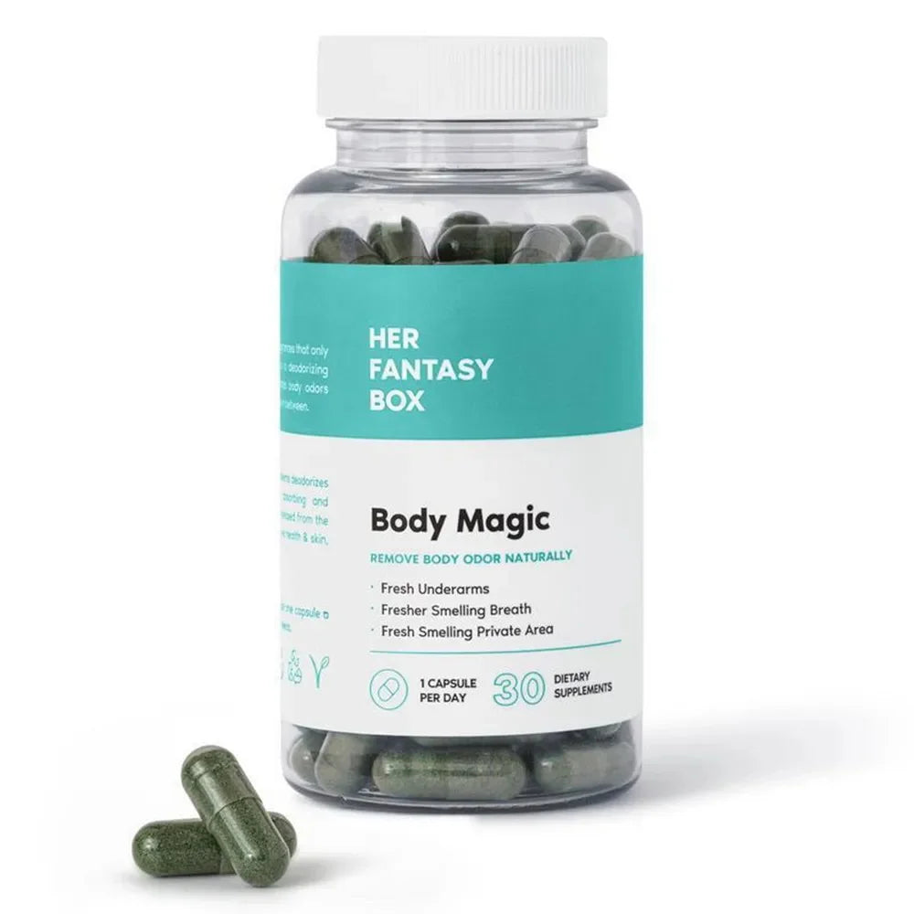 Chlorophyll Capsules - 30 Veggie Caps for Detox, Clear Skin & Natural Energy