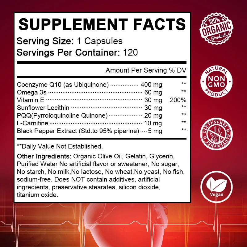 Ultra High Absorption Coenzyme Q10