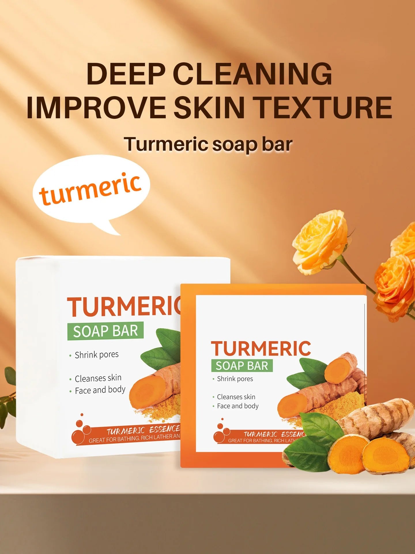 Hand Made Turmeric Soap - Natural and Nourishing