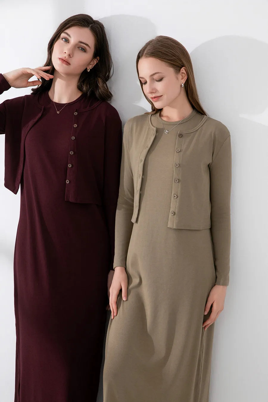 Summer Cardigan Maxi Dress - Stylish & Comfortable