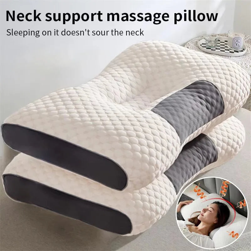 Neck Pillow Cervical Orthopedic - Medical-Grade Memory Foam Support