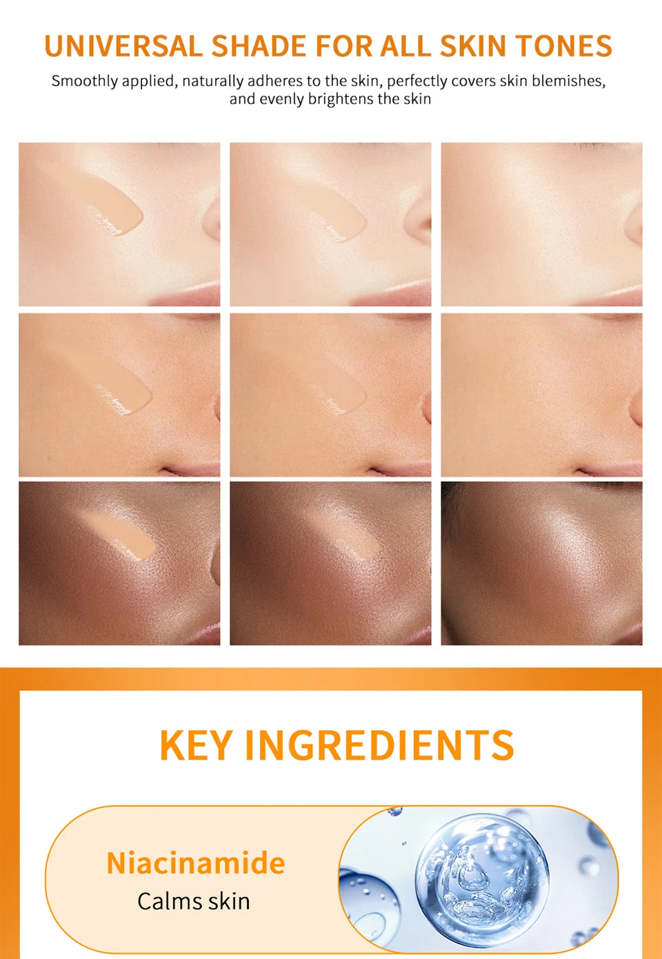 Vitamin C Tinted Sunscreen With SPF 40 - Hydrating Mineral Sunscreen With Zinc Oxide & Titanium