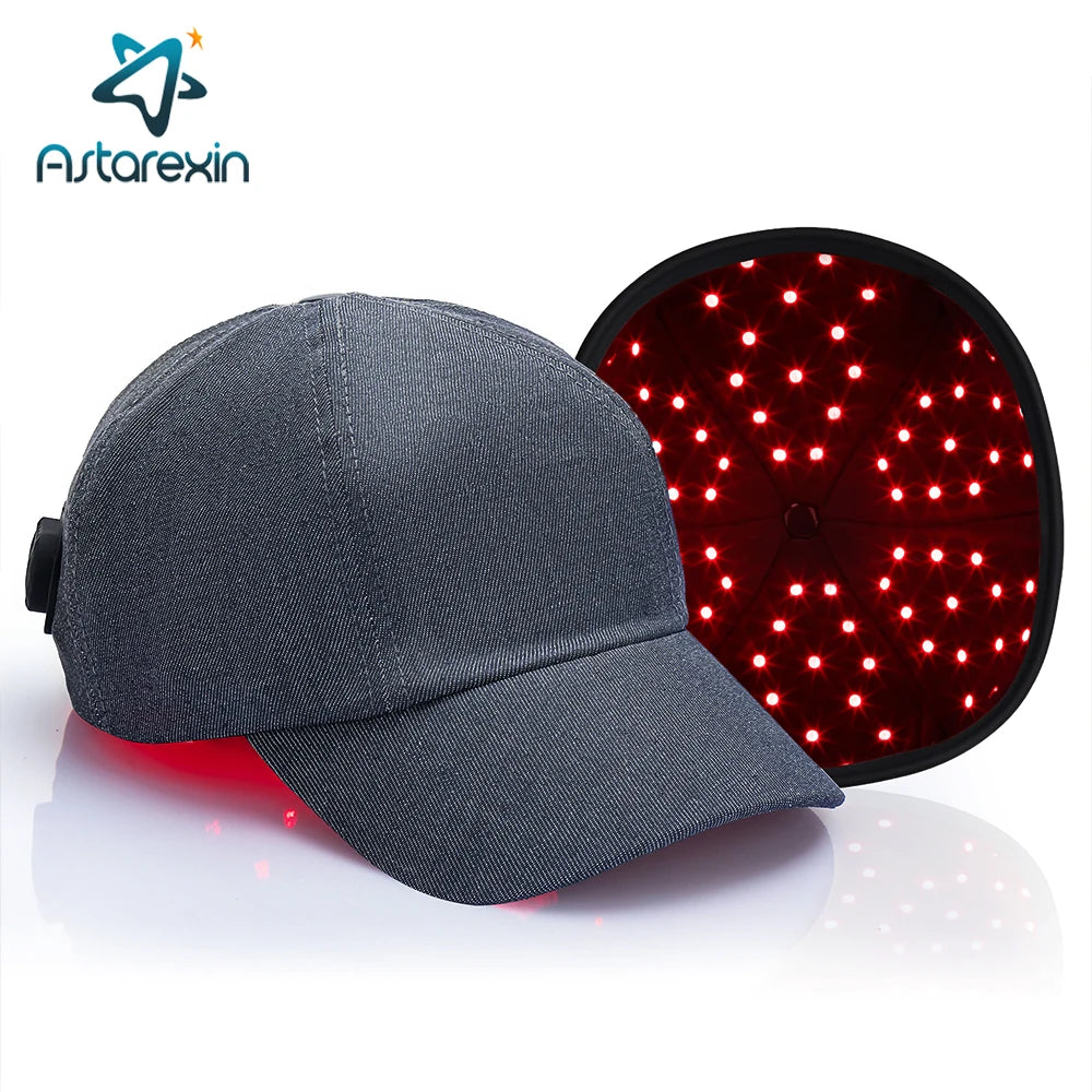 Infrared Red Light Therapy Hair Growth Cap - 660nm + 850nm LED Treatment