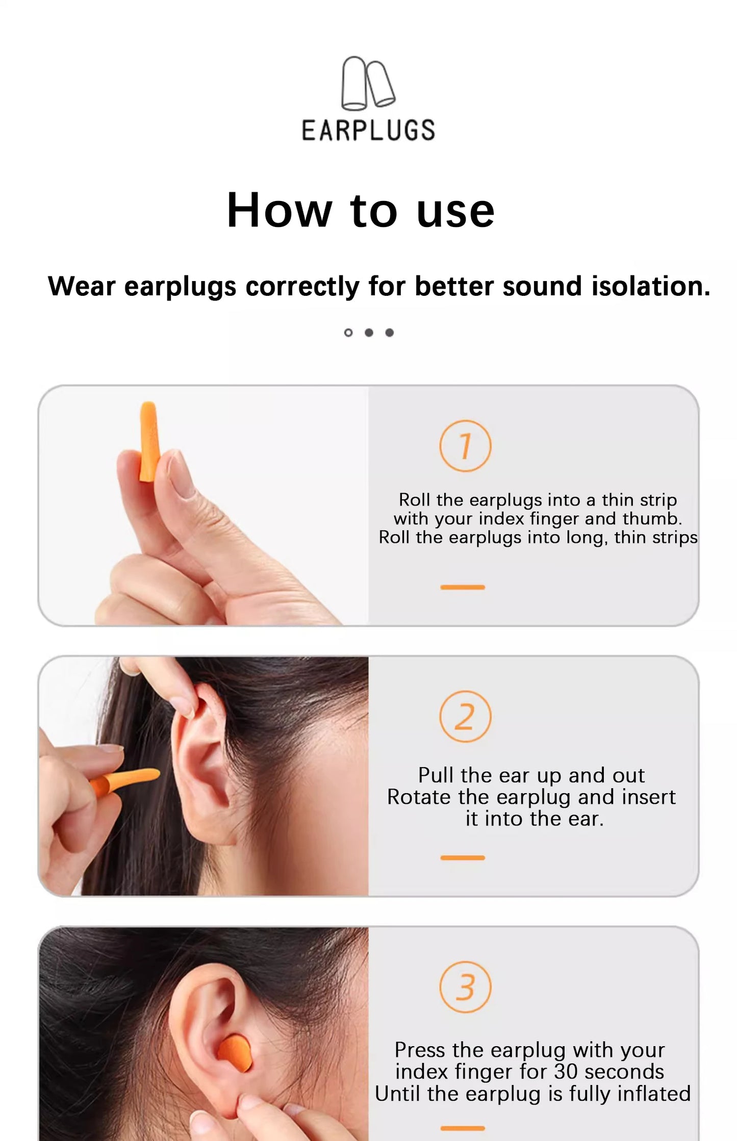 3M Sleep Earplugs - Ultra Noise Protection - 10 pairs