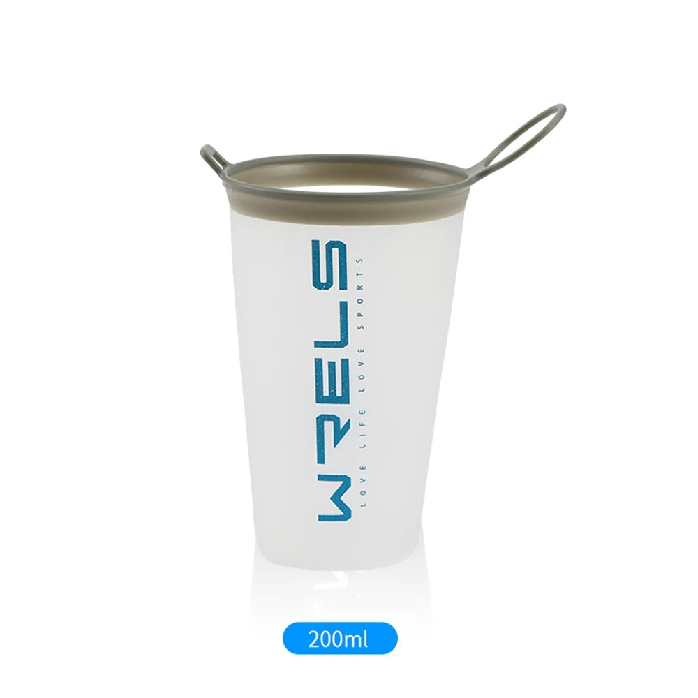WRELS Folding Water Bottle | BPA-Free | Collapsible | Portable - Hydrate Anywhere