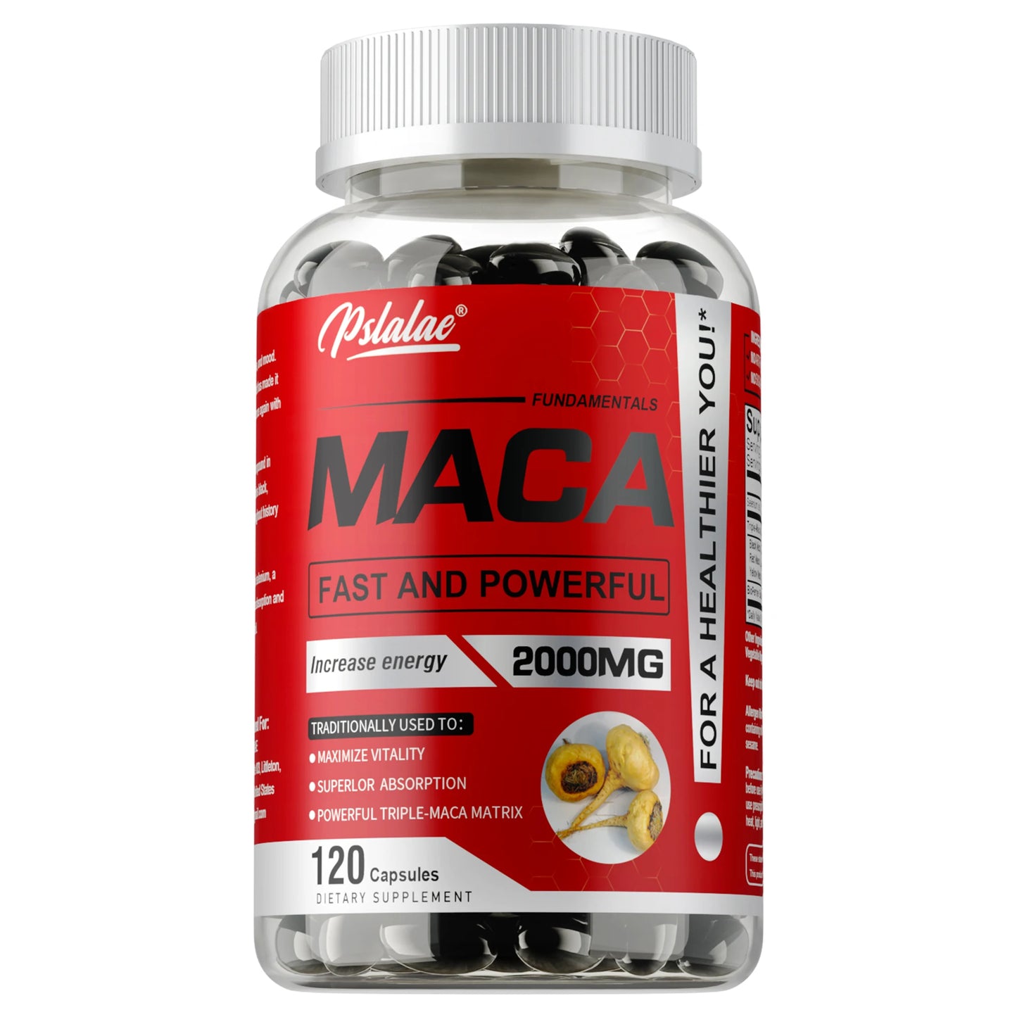 Maca Root - Natural Energy & Vitality Booster | Enhances Male Strength