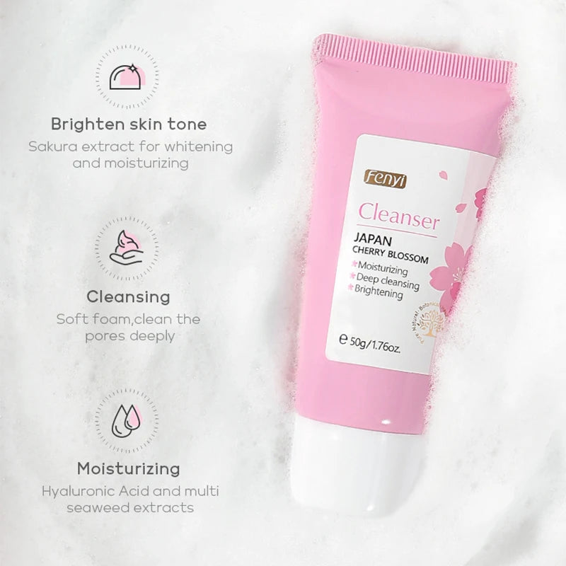 Vitamin C Facial Cleanser - Skin Deep Cleansing & Moisturizing