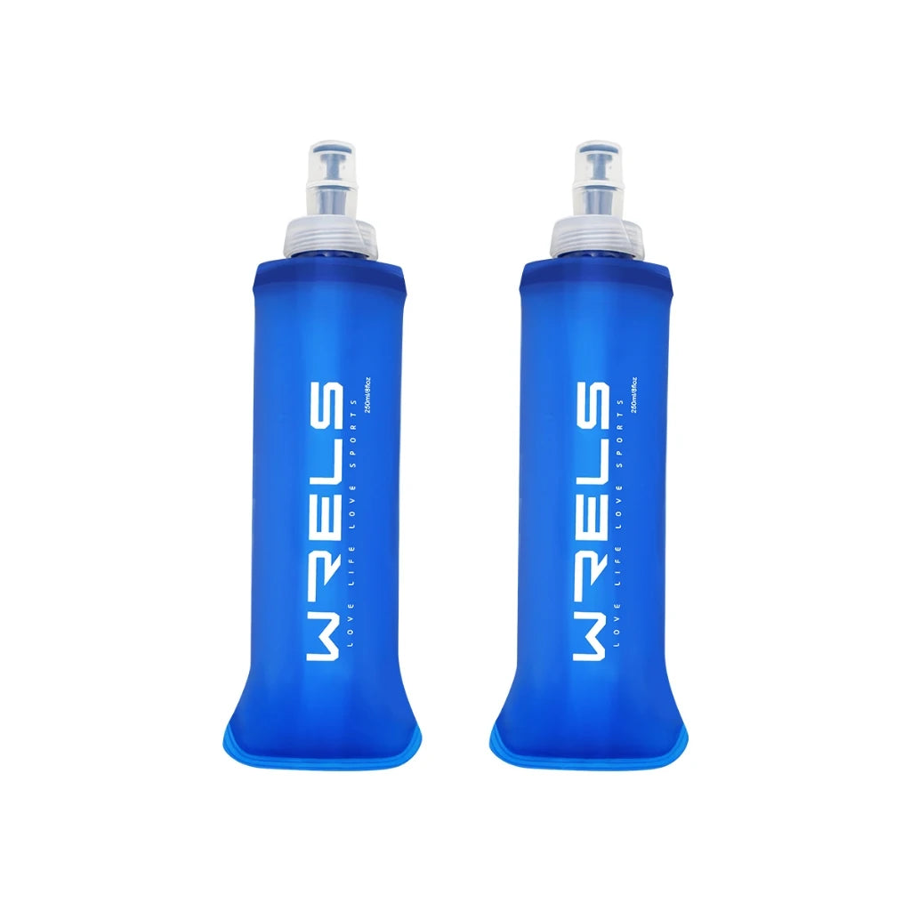 WRELS Folding Water Bottle | BPA-Free | Collapsible | Portable - Hydrate Anywhere