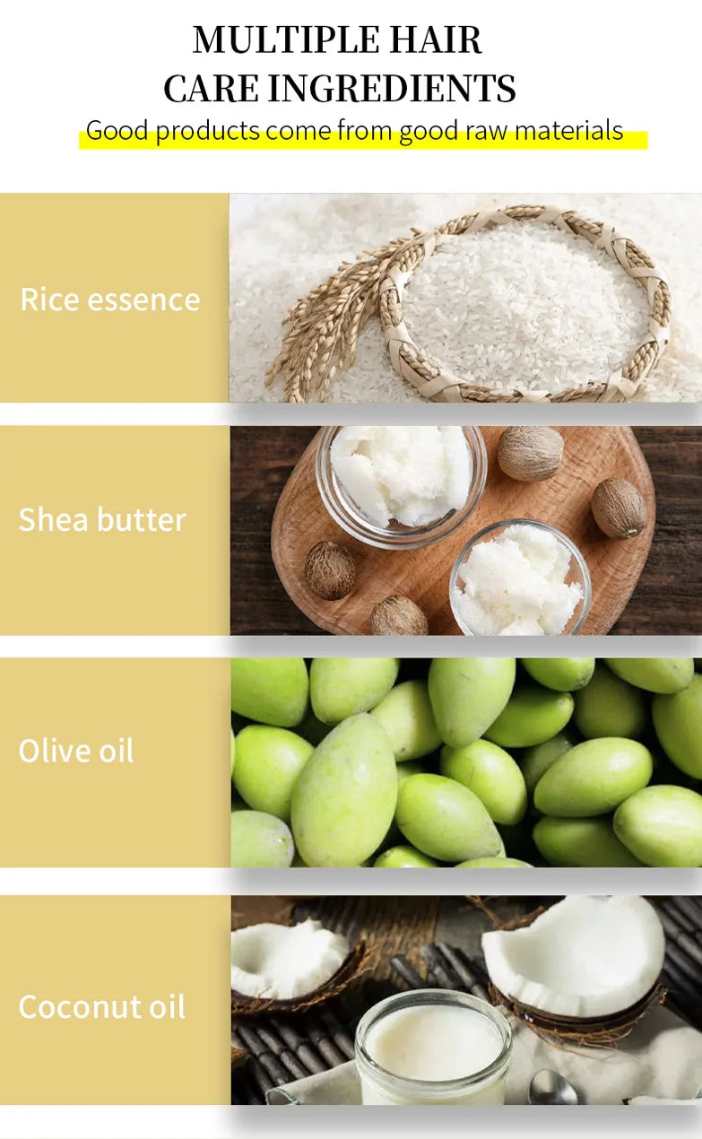 Solid Rice Water Wash Hair Soap - Nourishing and Refreshing