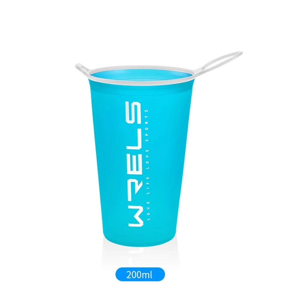 WRELS Folding Water Bottle | BPA-Free | Collapsible | Portable - Hydrate Anywhere