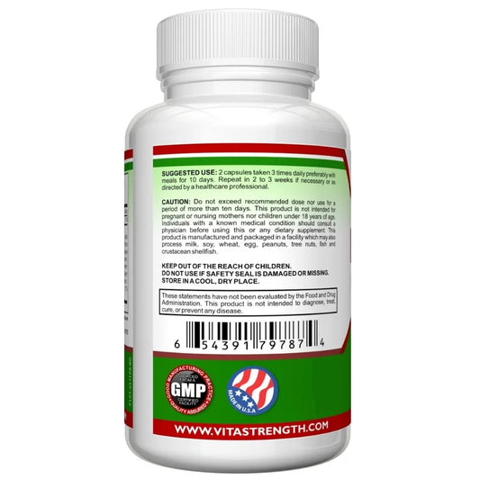 Intestinal Detox with Black Walnut & Wormwood - Eliminate Parasites