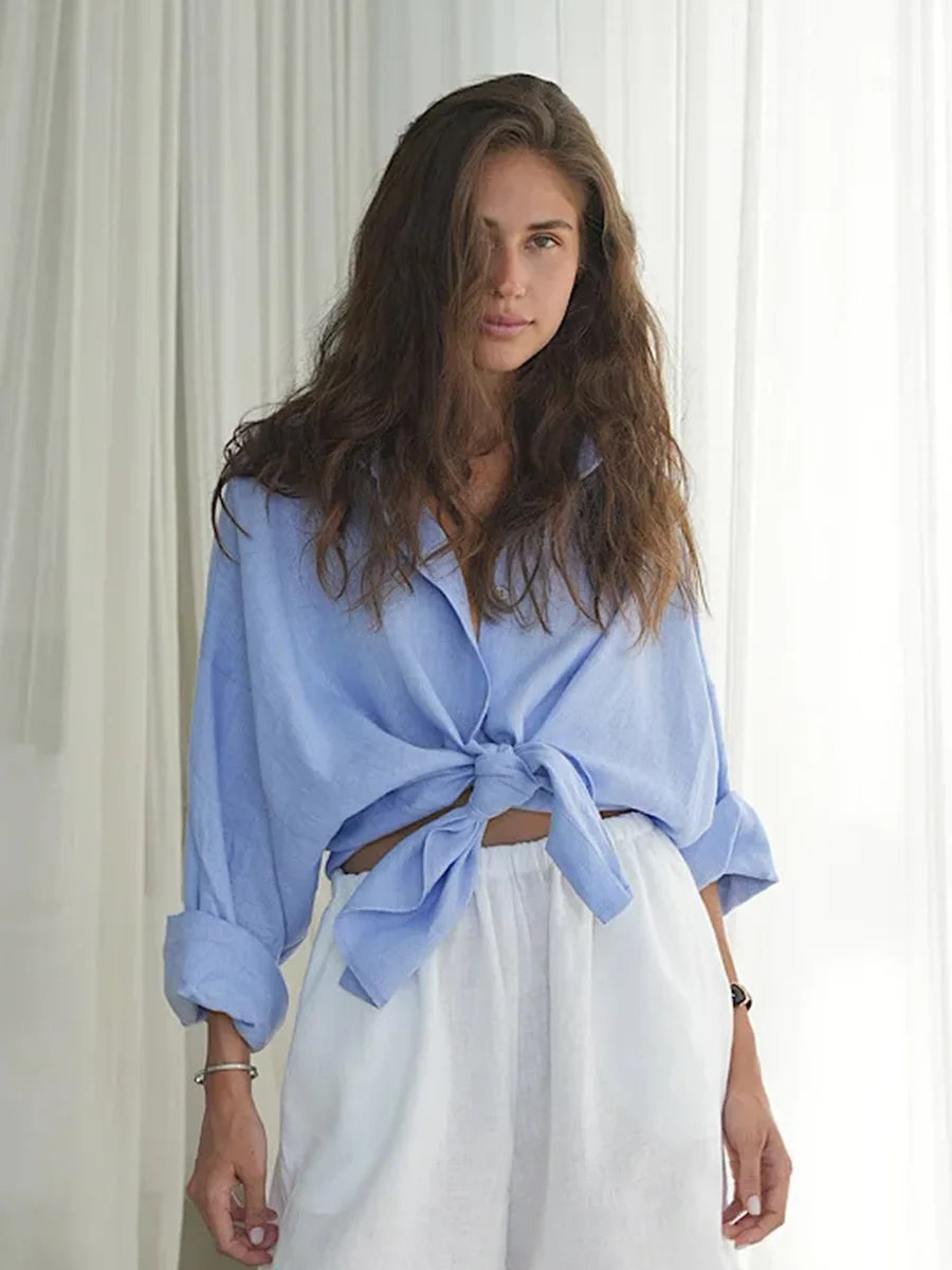 Comfortable Women's Cotton Casual Shirt