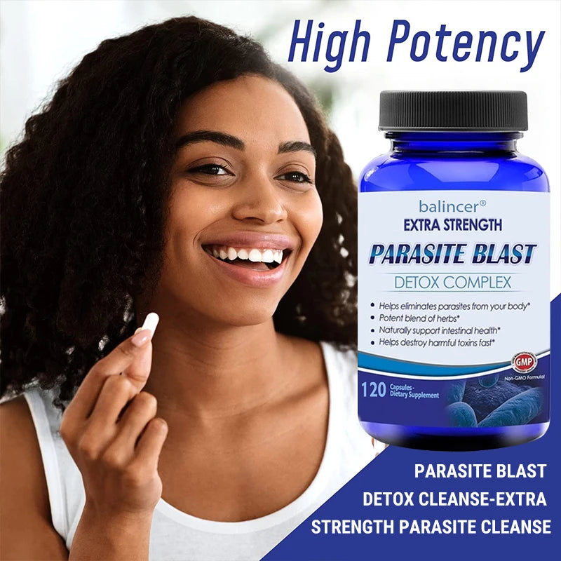 Parasite Blast Detox Complex - Advanced Gut Cleansing & Immune Support