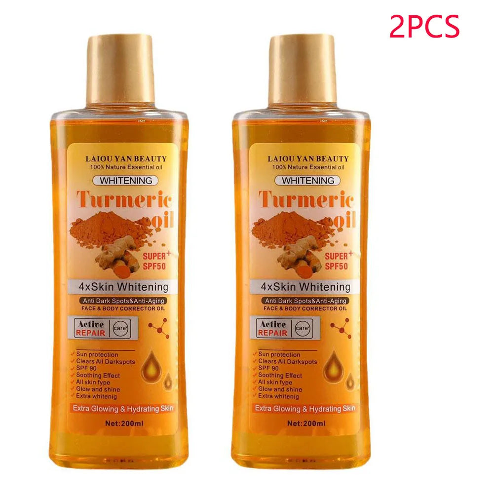 Turmeric Essential Oil Facial - Body Moisturizer & Aromatherapy Oil