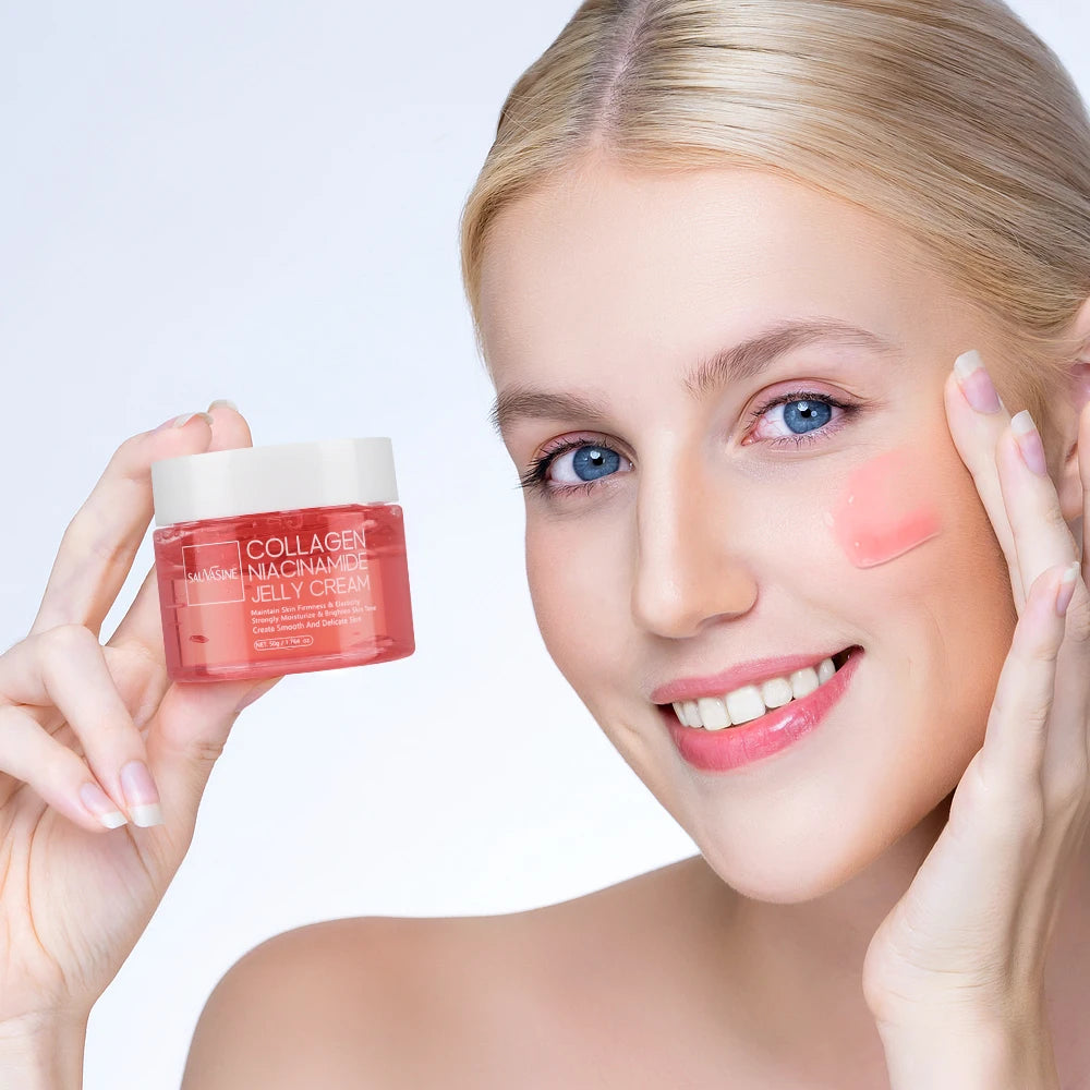 24h Glow & Lifted Collagen Jelly Cream | Niacinamide & Hydrolyzed Collagen | Skin Barrier & Moisturization