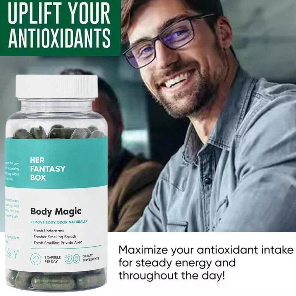 Chlorophyll Capsules - 30 Veggie Caps for Detox, Clear Skin & Natural Energy
