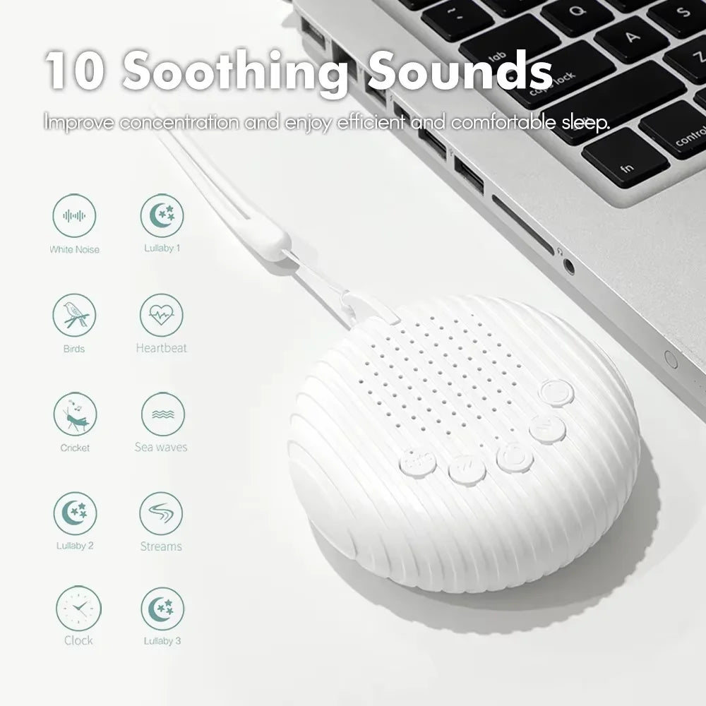 White Noise Sound Machine for Babies - Portable and Soothing