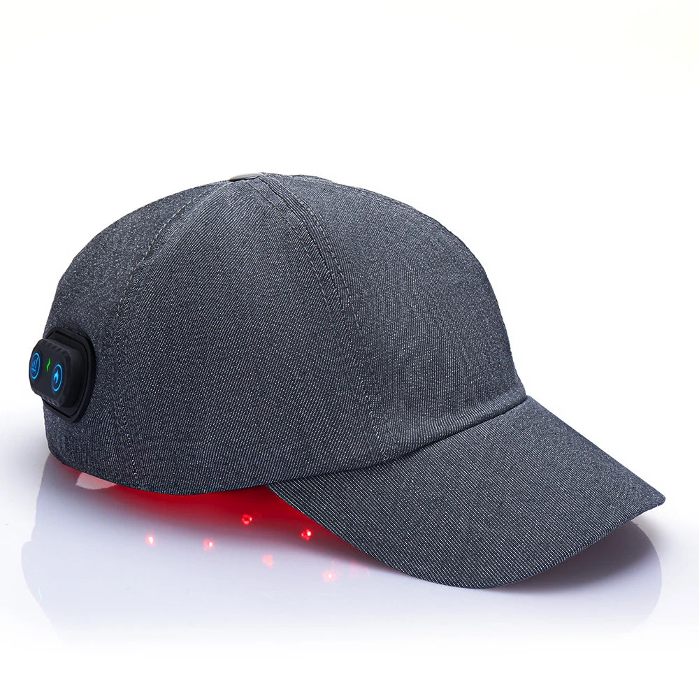 Infrared Red Light Therapy Hair Growth Cap - 660nm + 850nm LED Treatment