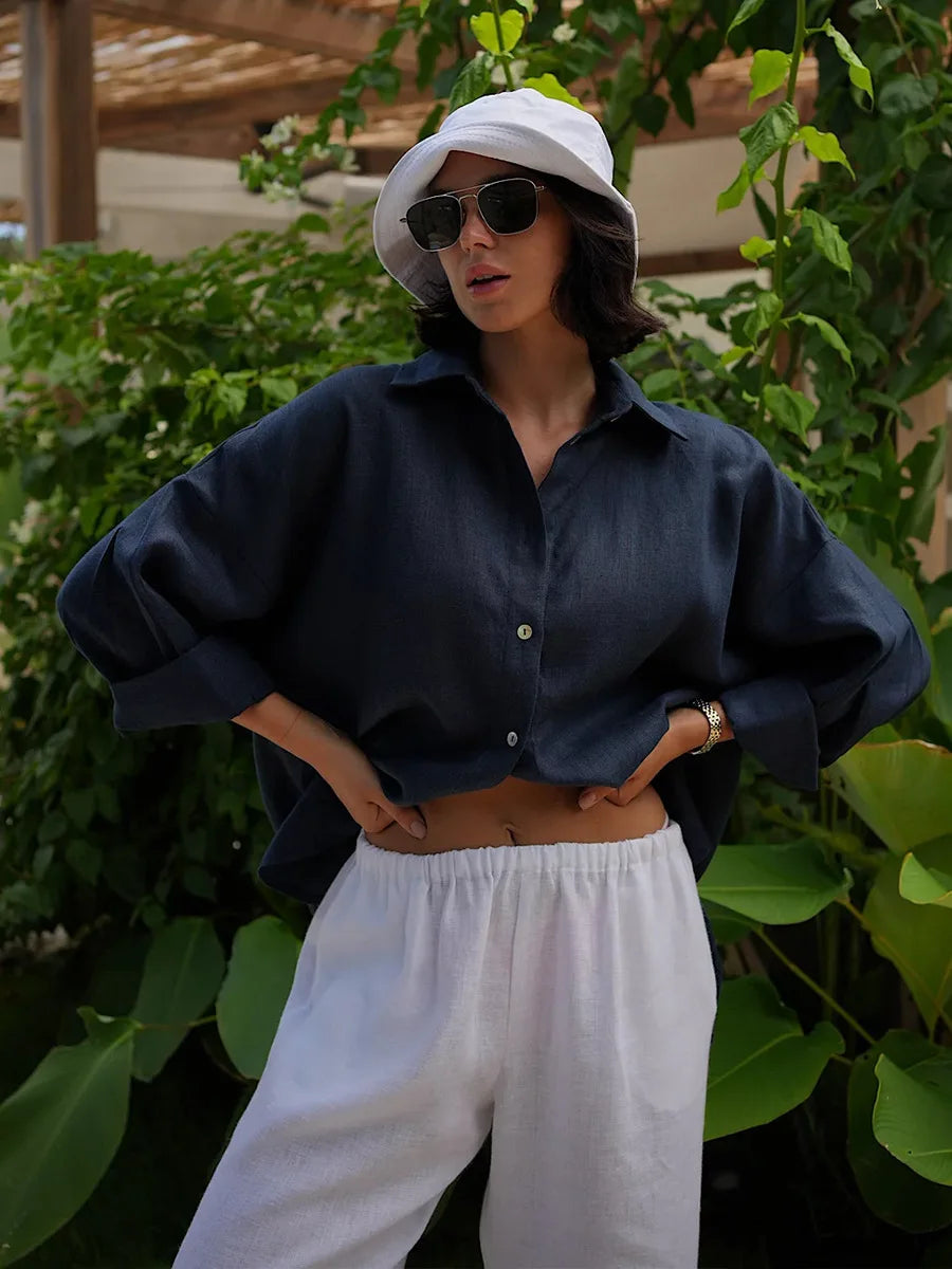 Comfortable Women's Cotton Casual Shirt