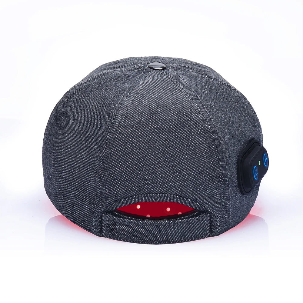 Infrared Red Light Therapy Hair Growth Cap - 660nm + 850nm LED Treatment