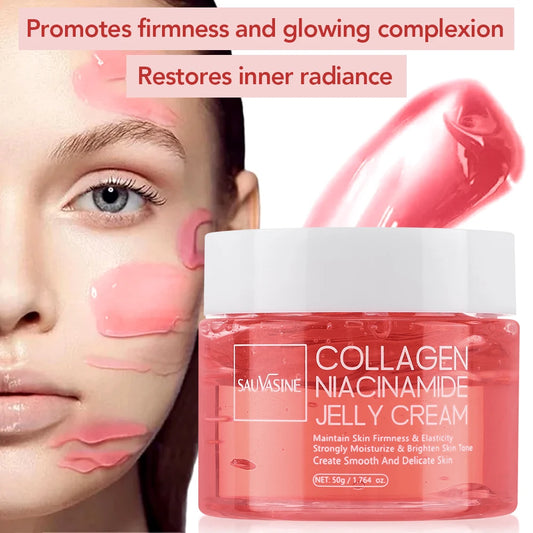 24h Glow & Lifted Collagen Jelly Cream | Niacinamide & Hydrolyzed Collagen | Skin Barrier & Moisturization