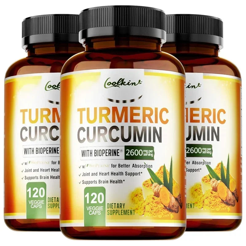 Turmeric Curcumin 2600mg with Bioperine - Maximum Absorption Joint Support