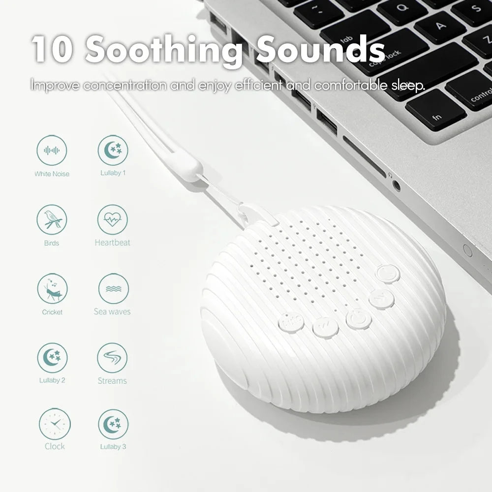 White Noise Sound Machine for Babies - Portable and Soothing