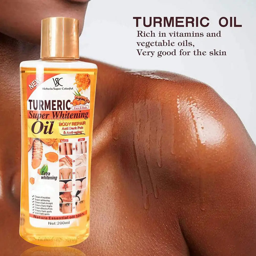 Turmeric Essential Oil Facial - Body Moisturizer & Aromatherapy Oil