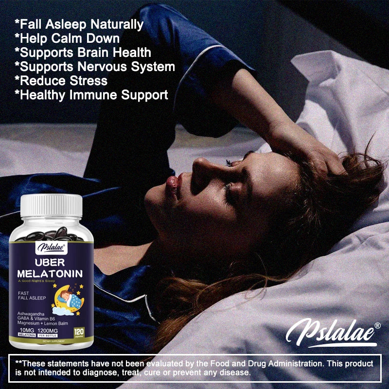 Melatonin Capsules - Natural Sleep Aid
