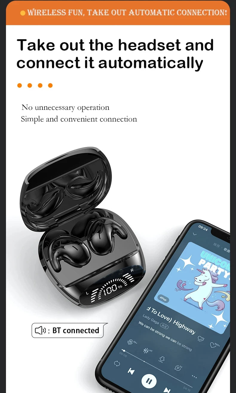 Auriculares Bluetooth para Dormir - Diseño Ergonómico y Sonido de Alta Calidad